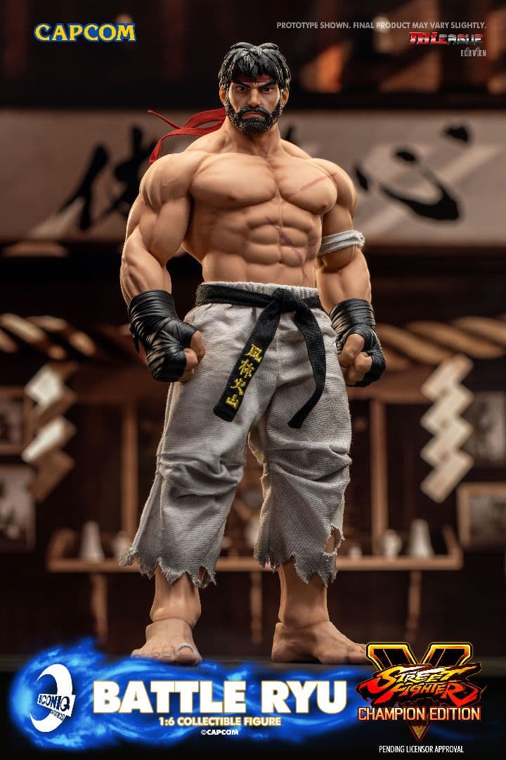 iconiq studio battle ryu リュウ　フィギュア　未開封