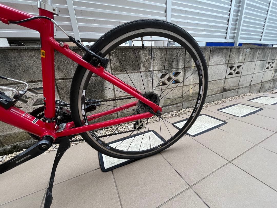 引き取り限定　LOUIS GARNEAU クロスバイク レッド