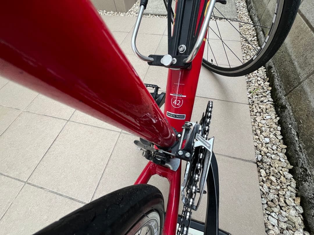 引き取り限定　LOUIS GARNEAU クロスバイク レッド