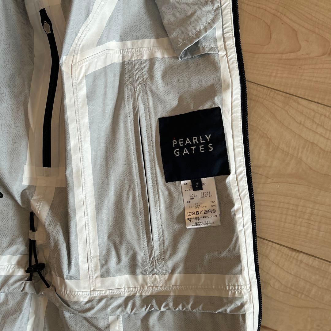 PEARLY GATES 撥水×防風 Nyドビー ワンピース レインウェア　0