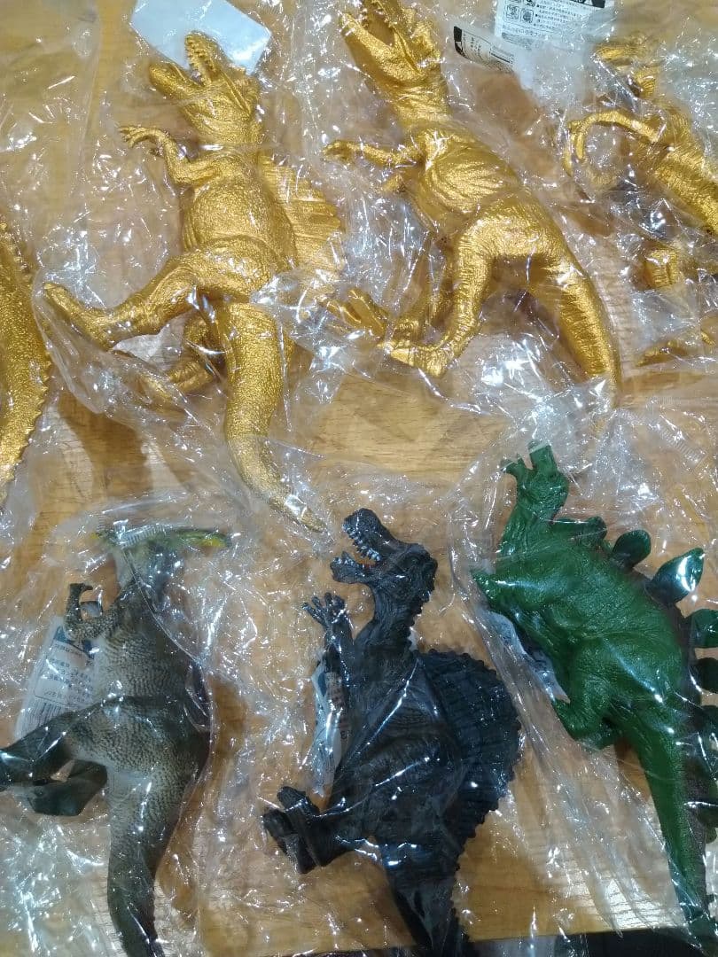黄金のBIG恐竜フィギュア　BIG恐竜フィギュア3　１３体セット　かぶりなし