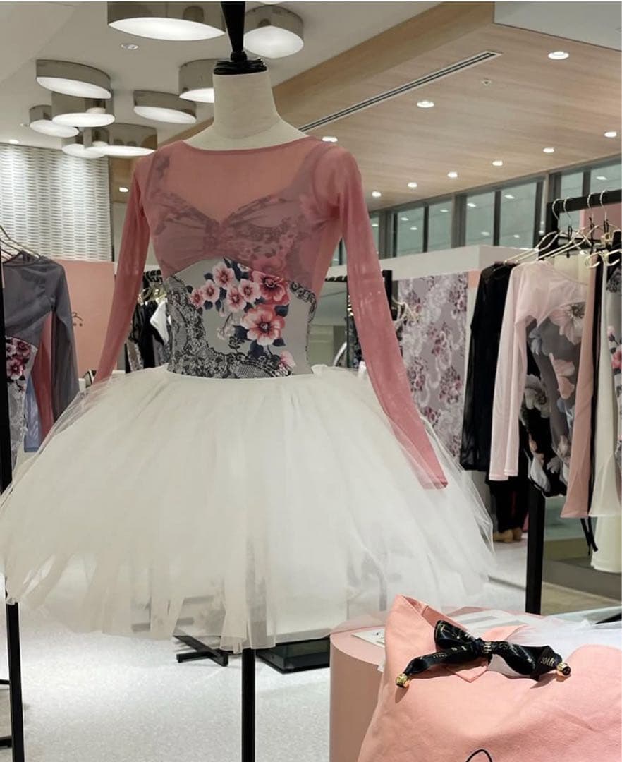 Stina レオタード/Sサイズ名古屋POPUP品/ピンク