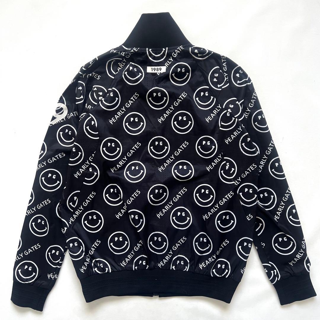 Pearlygates パーリーゲイツ　ニコちゃん　スマイル　ナイロンジャケット