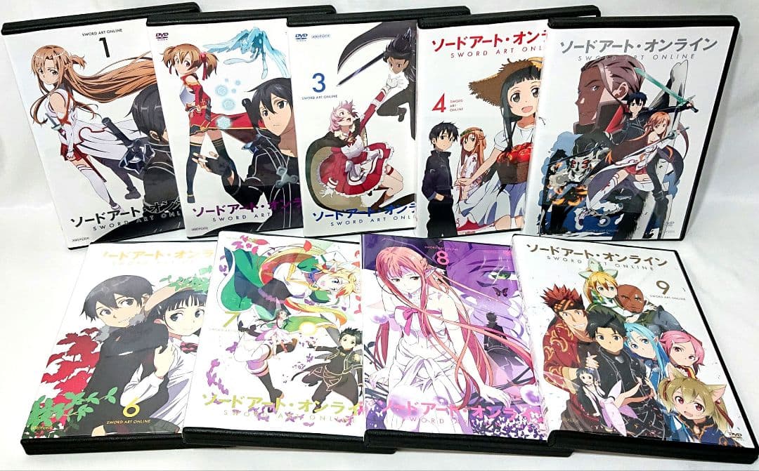 ソードアート・オンライン【1期+2期+劇場版+EX】DVD 全20巻