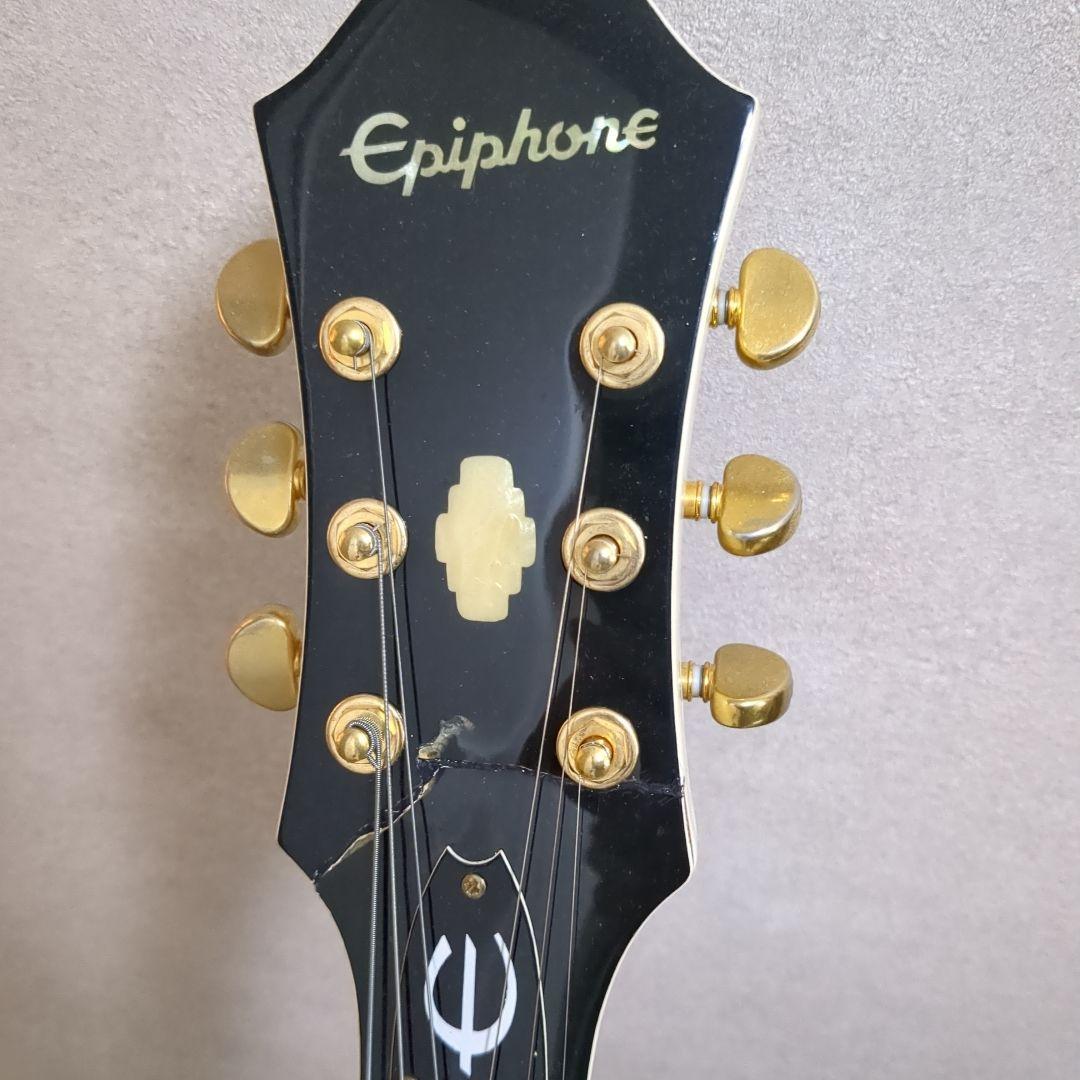 Epiphone セミアコースティックギター ホワイト（ジャンク）