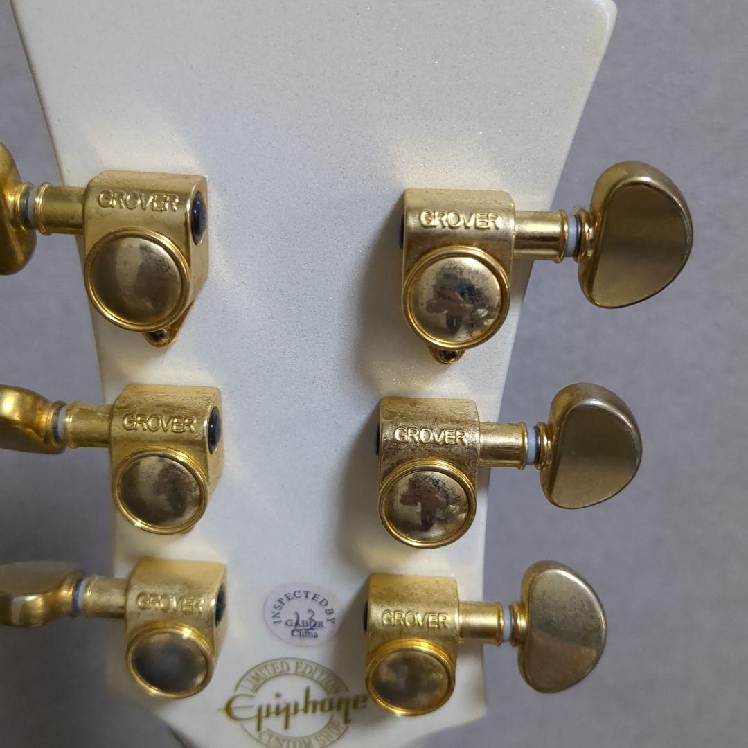 Epiphone セミアコースティックギター ホワイト（ジャンク）