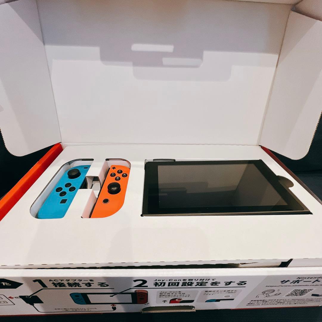 Nintendo Switch 本体 ブルー/レッド 動作確認済み