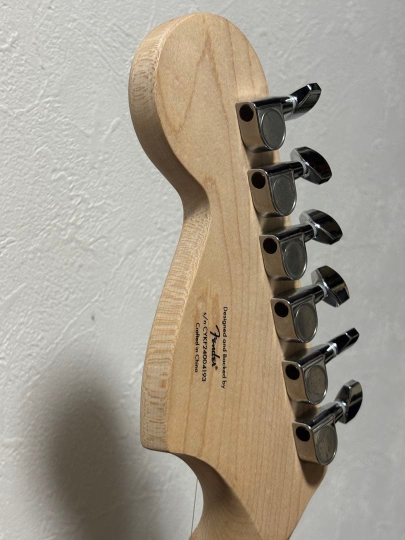 Squier Affinity Series Jaguar メタリックブラウン