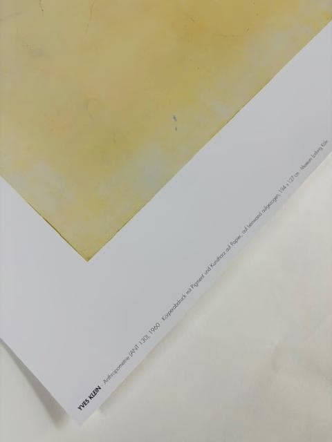 アートポスター イヴ クライン Anthropometrie ANT 130