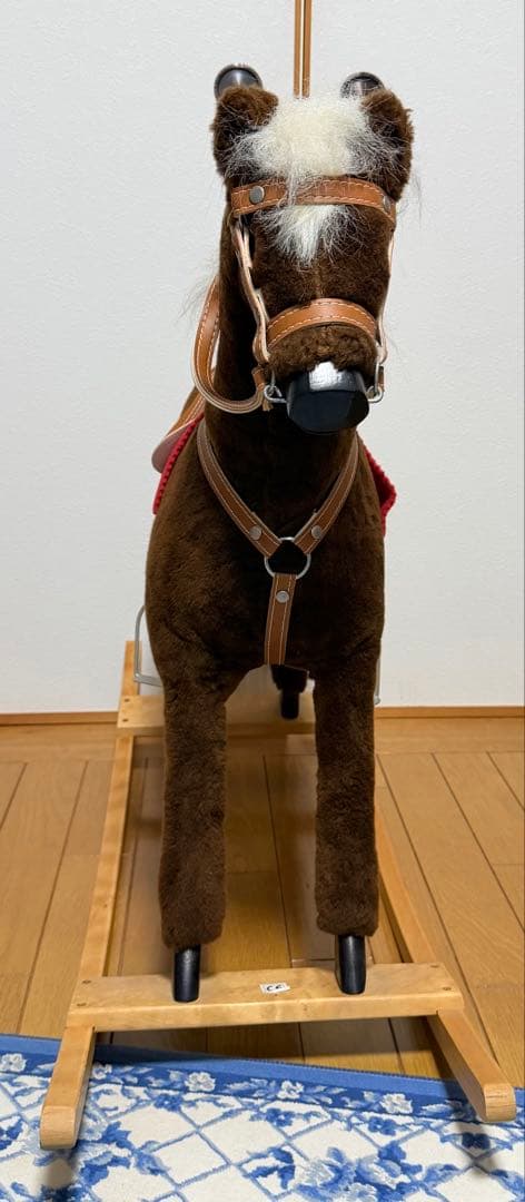 美品　グロリア 木馬　乗馬玩具