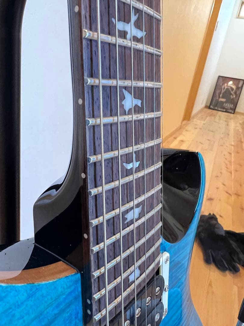 PRS SE custom24 美品　blue matteo ポールリードスミス