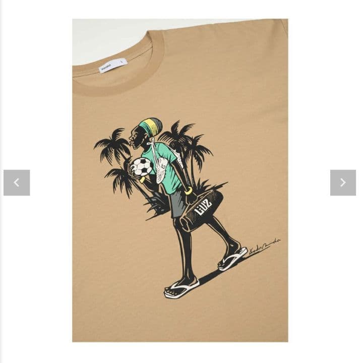 【新品未使用】ルースイソンブラ 限定 Tシャツ 茶 XL 半袖 シャツ