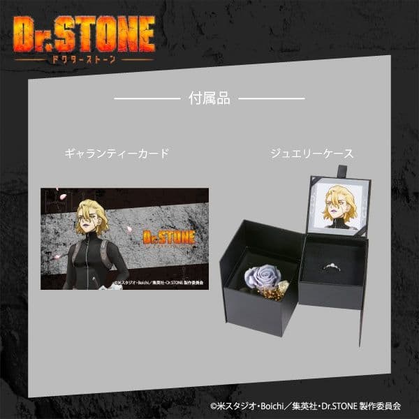 Ｄｒ．ＳＴＯＮＥ＜スタンリー・スナイダー＞モチーフリング&ジュエリーケース