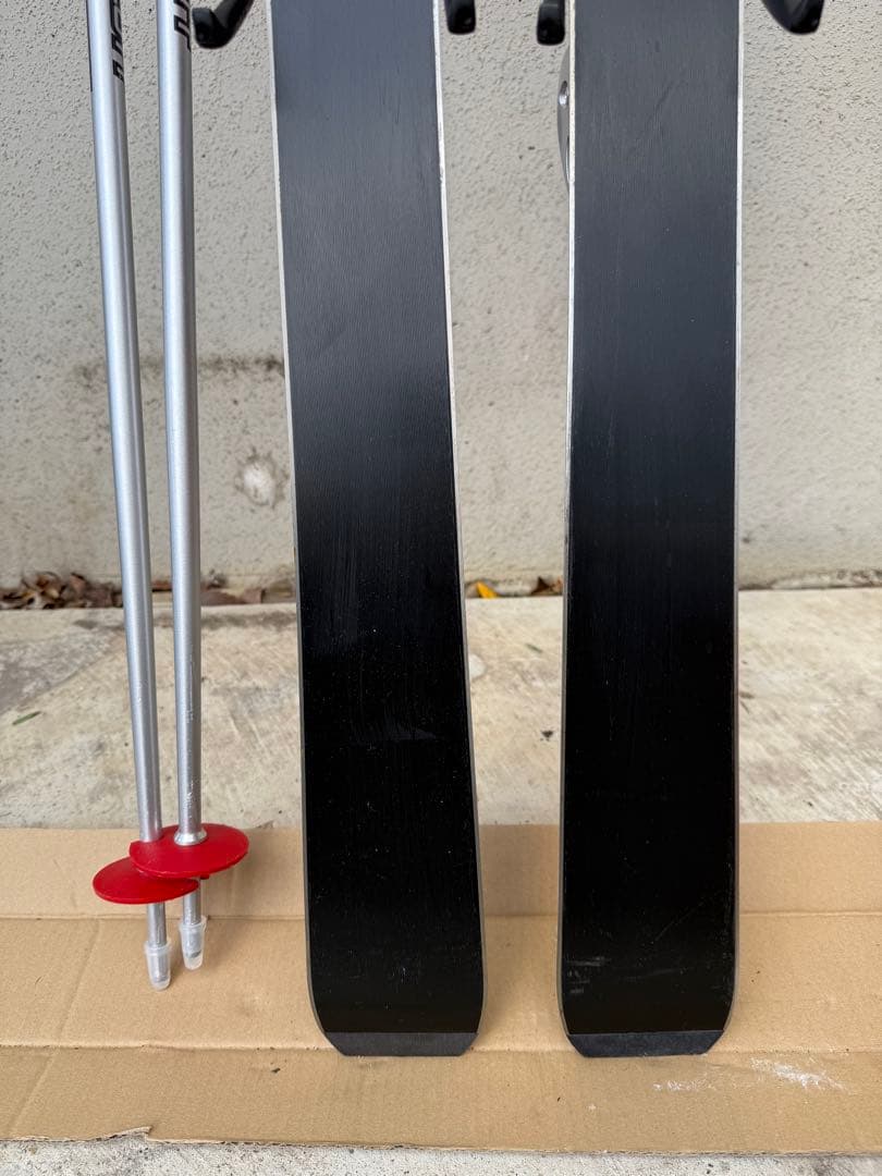スキー3点セット　 Fischer RX スキーセット オレンジブーツ付き
