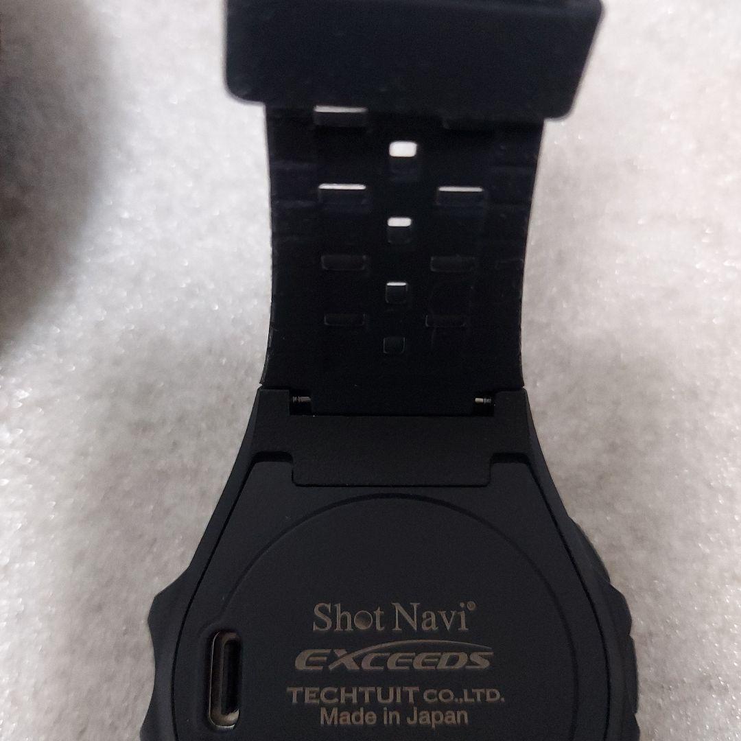 【在庫一掃セール・美品】Shot Navi EXCEEDS ゴルフGPSウォッチ