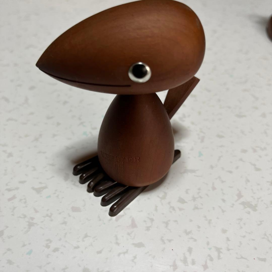 木製　動物　オブジェ9個　新品　未使用
