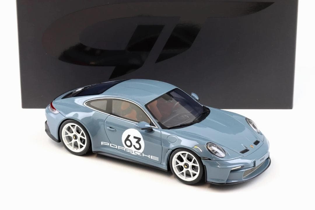 あべしゅん 1/18 ポルシェ 911 (992) S/T #63