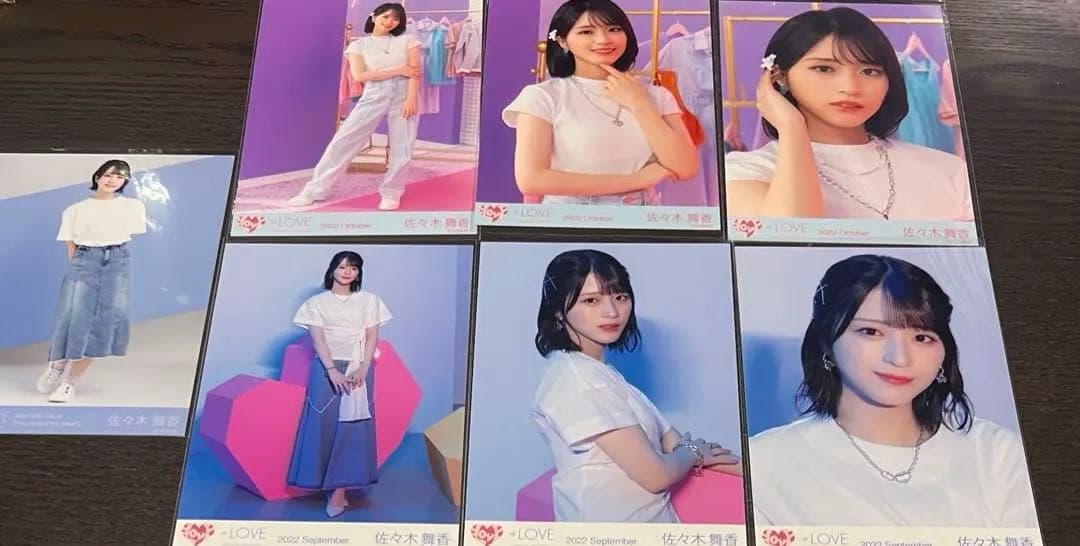 ＝LOVE 佐々木舞香　生写真　19枚まとめ売り