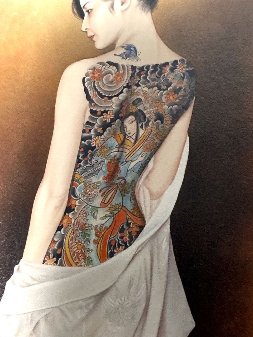 刺青妖艶花