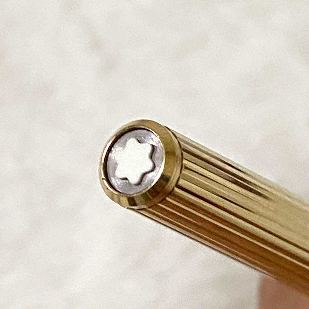 極美品　モンブランMONTBLANC ノブレス　ゴールド　万年筆　585 EF