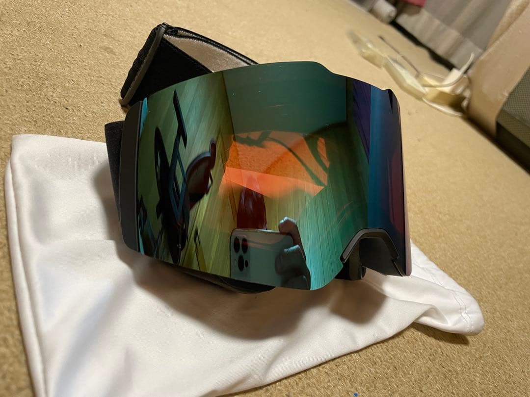 【使用1回・美品】OAKLEY ゴーグル PRIZMレンズ 収納袋付