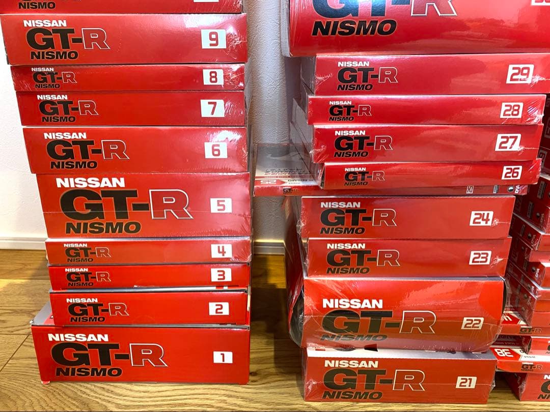 DeAGOSTINI 1/8 週刊 NISSAN GT-R NISMO 全巻
