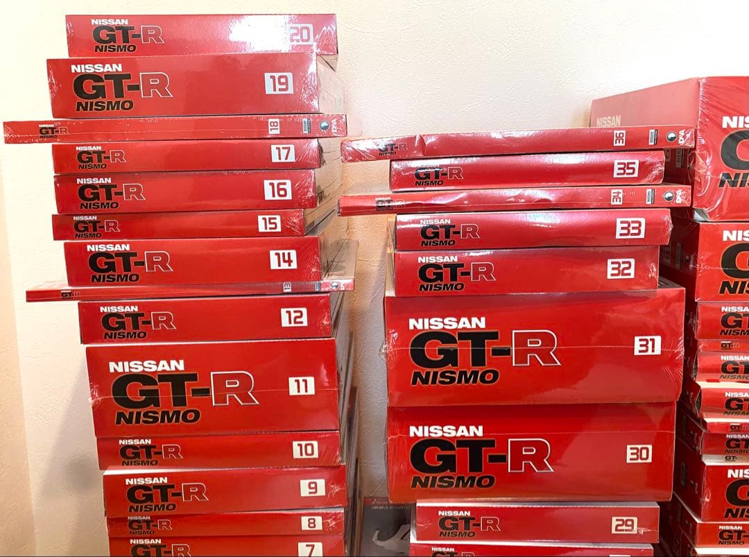 DeAGOSTINI 1/8 週刊 NISSAN GT-R NISMO 全巻