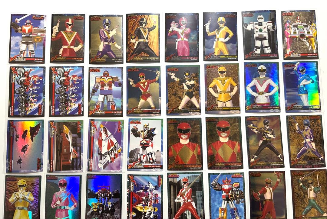 スーパー戦隊シリーズ　25th　アニバーサリー カード 25周年　森永