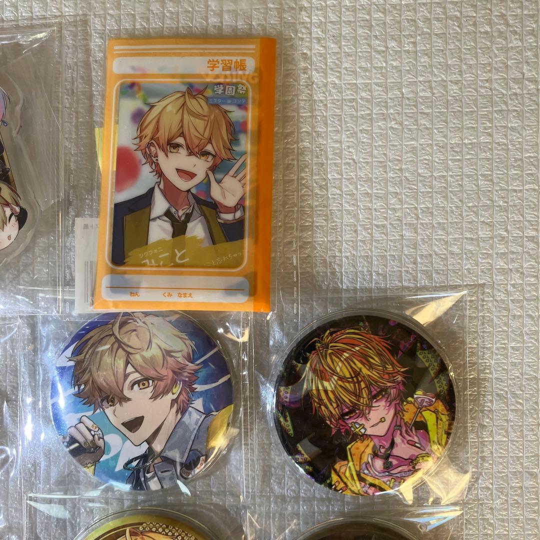 シクフォニ アクリルスタンドと缶バッジのセット
