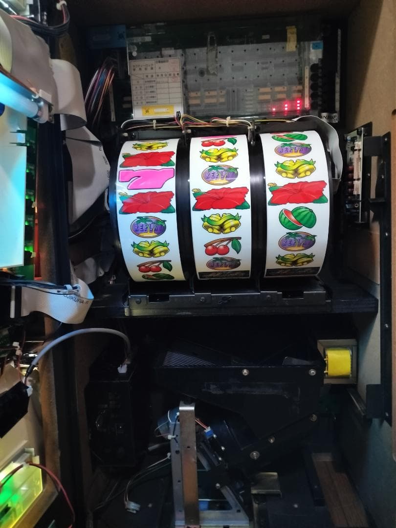 【パチスロ実機】パイオニア★『初代』ハイビ30【不要機付】４号機・希少台