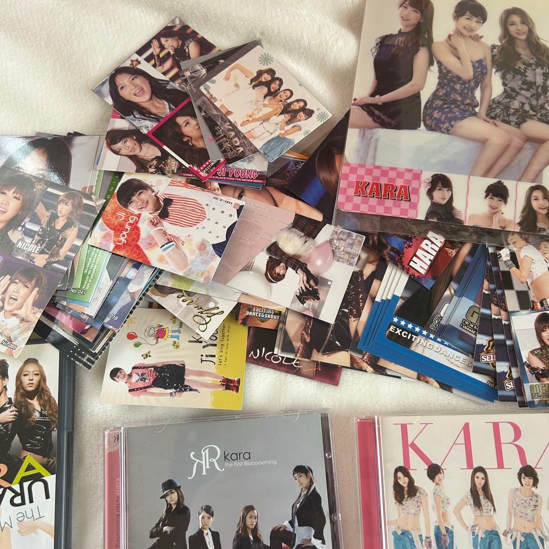 値下げ【KARA 】希少レアCDDVDセット フォトカードまとめ売りkpop韓国