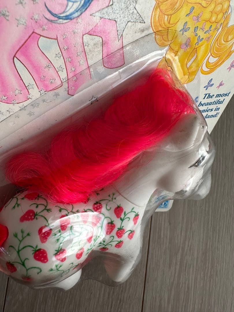 1986年マイリトルポニー  ヴィンテージ 当時物いちごナイルパーチ　ムチャチャ