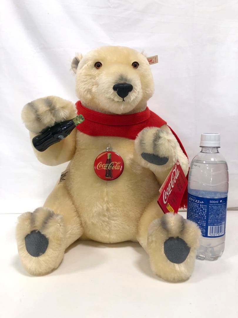 STEIFF POLAR BEAR コカコーラポーラベア ぬいぐるみ