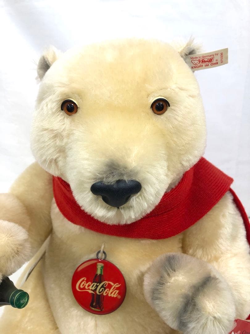 STEIFF POLAR BEAR コカコーラポーラベア ぬいぐるみ