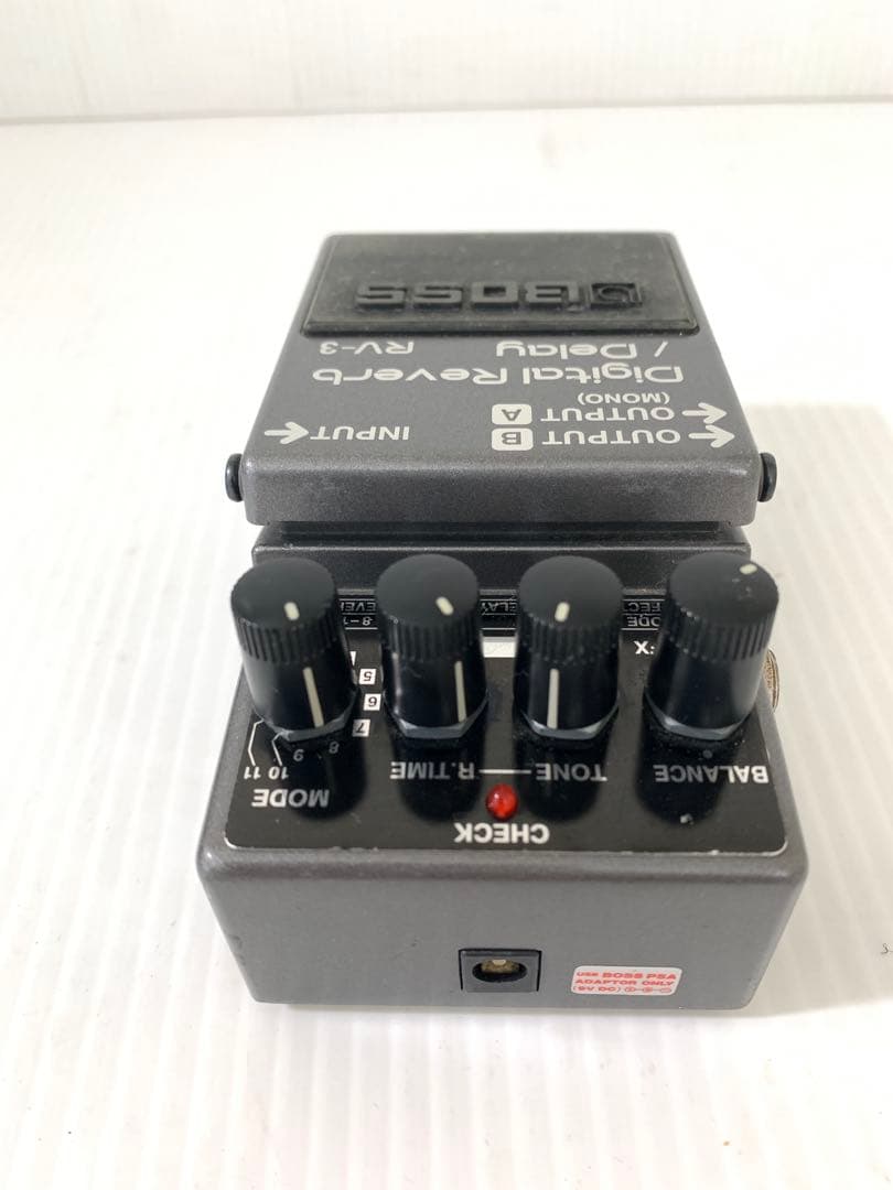 【ジャンク/動作未確認】BOSS BF-3＆RV-3 現状品　M70819-3