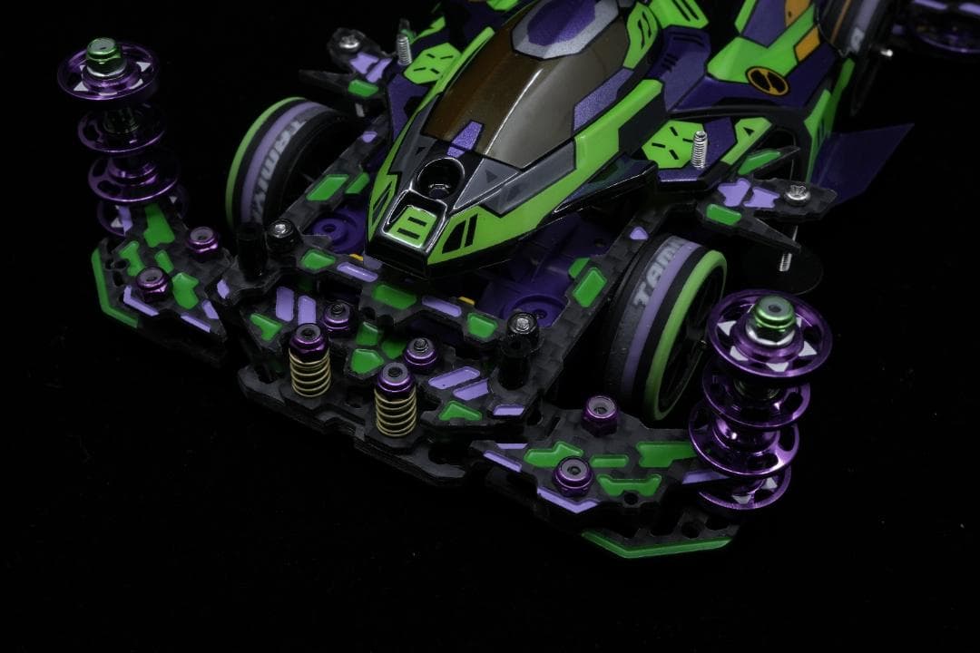 ミニ四駆 MSフレキ 完成マシン サンダーショット Mk.II 一号機 新作