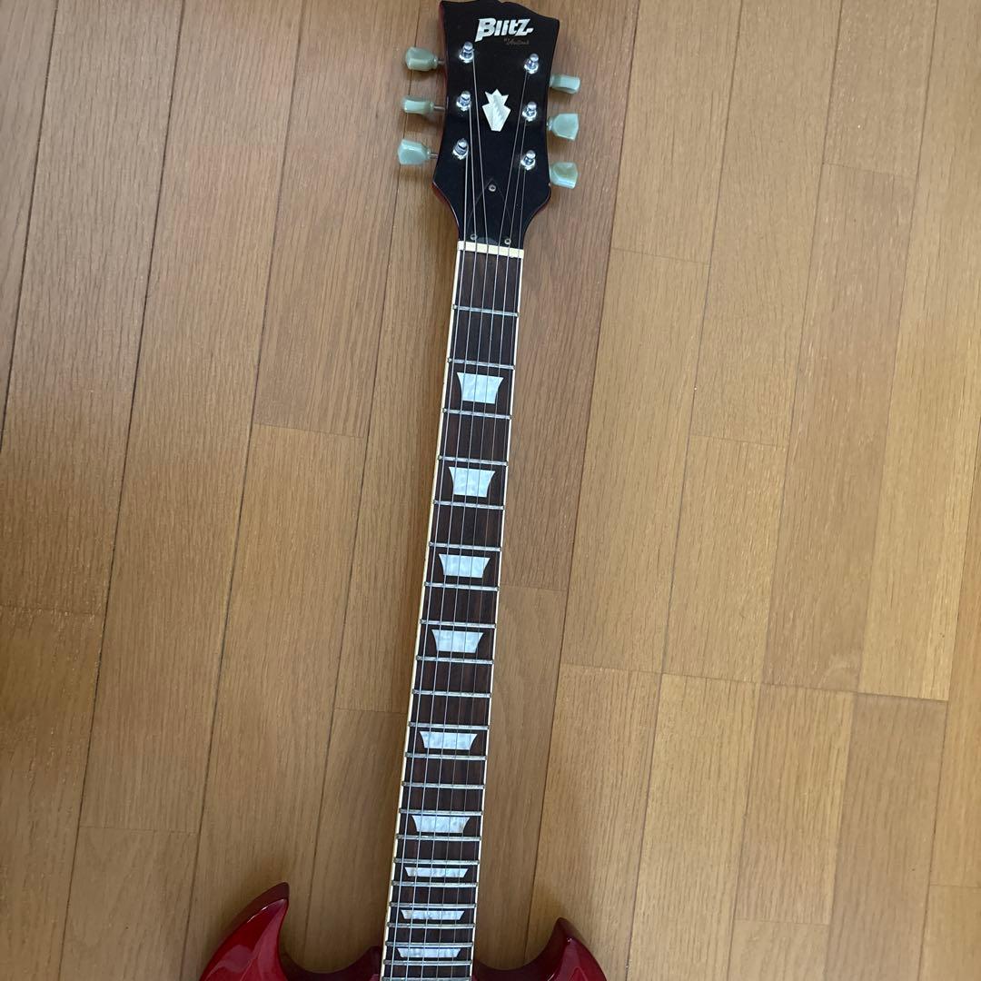 レッド SGスタイル エレキギター