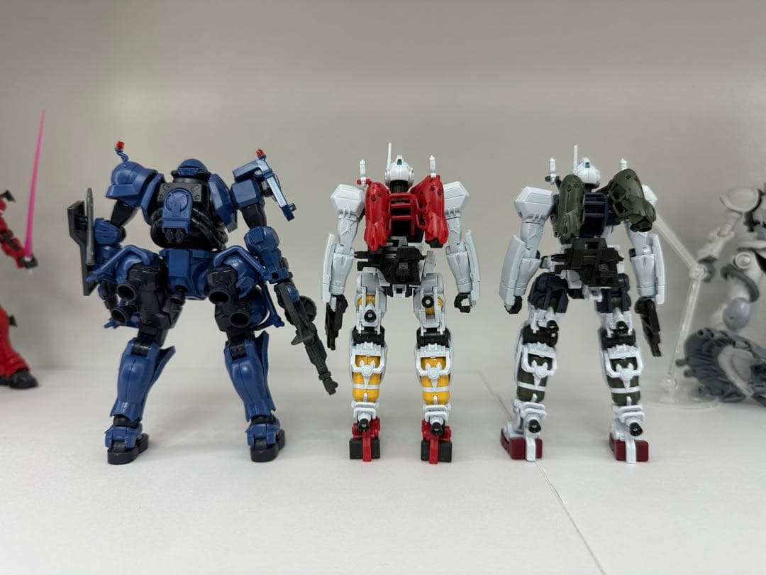 ジークアクス系　ガンプラ組立済みジャンク品12体セット