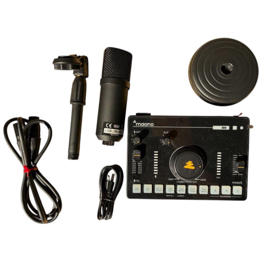 maono Caster C2 XLRコンデンサーマイクセット 配信 / 録音