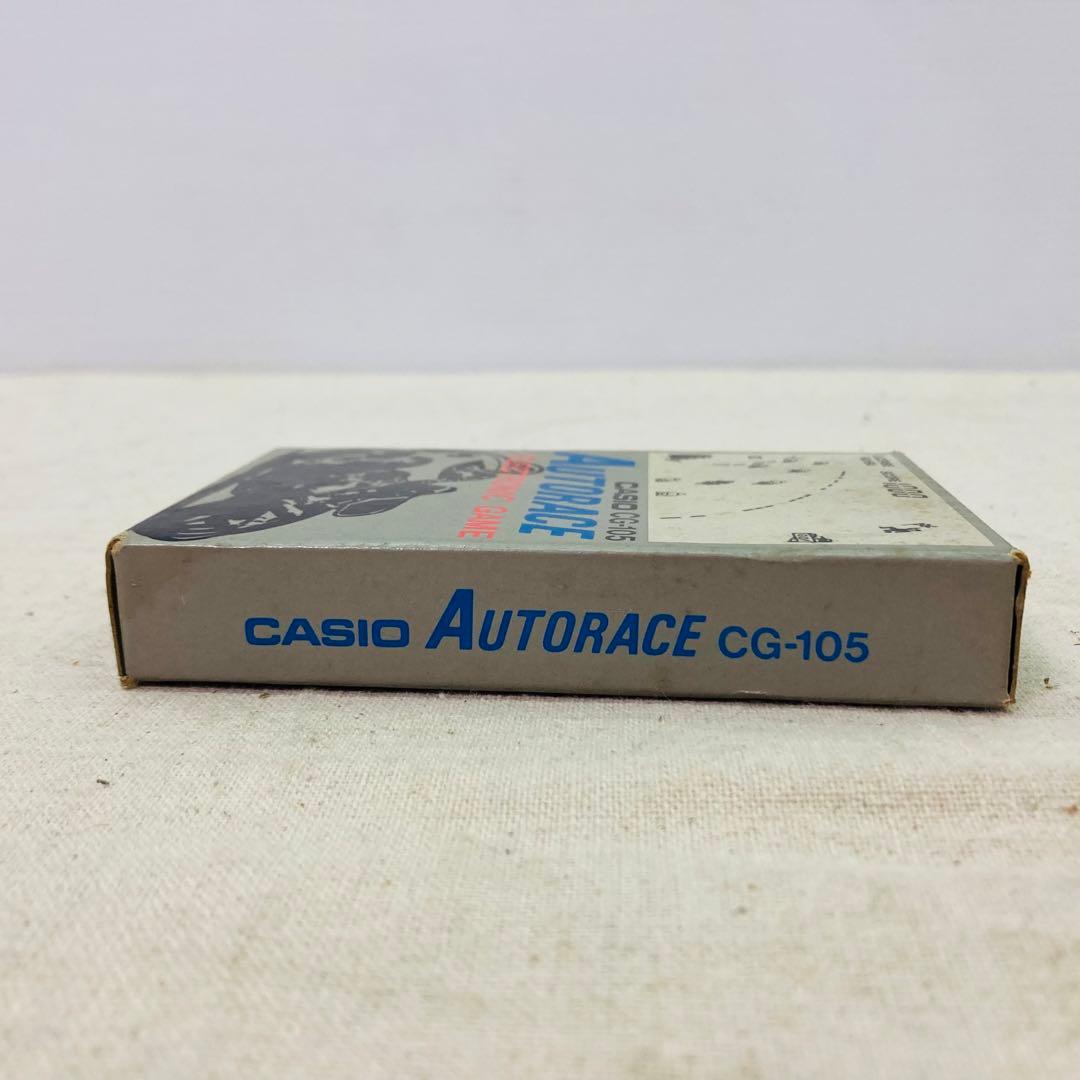 【レトロ】CASIO　オートレース　CG-105　ゲームウォッチ　レトロゲーム