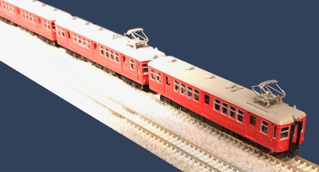 ■ GMキット組み立て名鉄3880系3両編成 <動力付き>