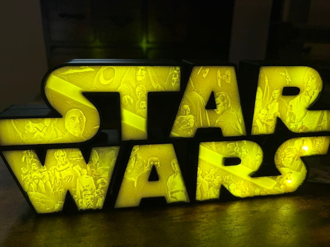 多色 スターウォーズ STARWARS ライト リモコン付き