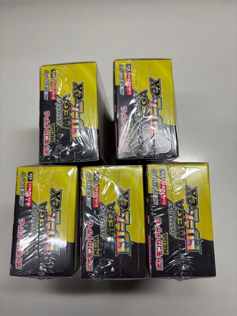 ポケモンカードゲーム MEGAドリームEX シュリンク付き　未開封