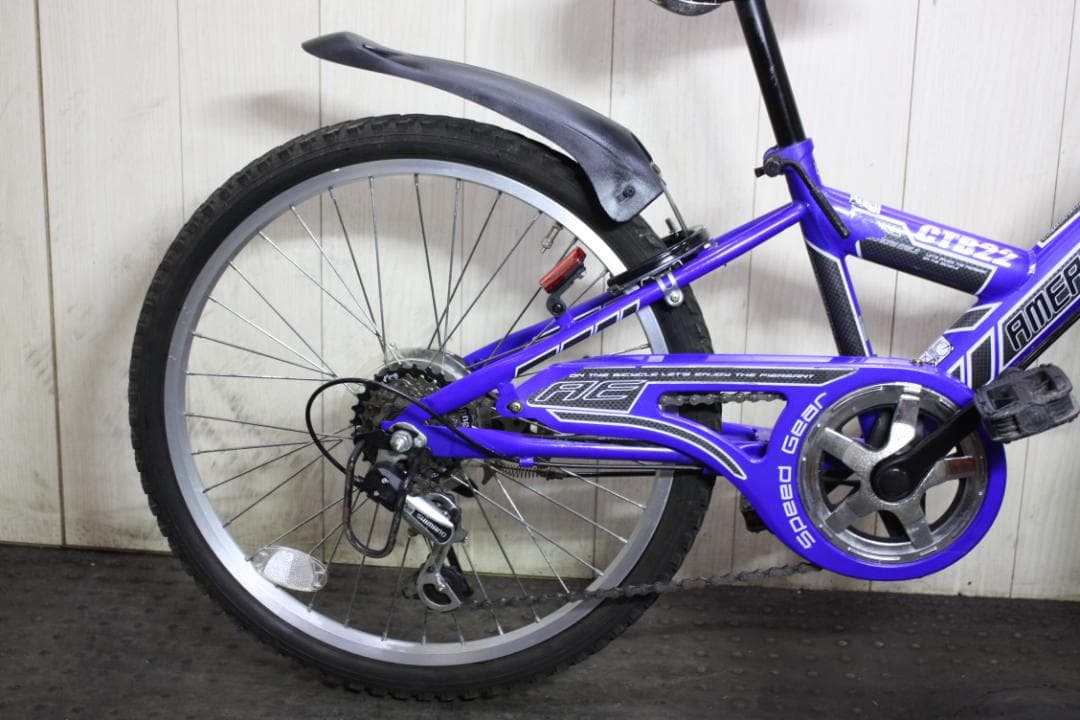 アメリカンイーグルamerican eagle 22型 シマノ6速 子供用MTB