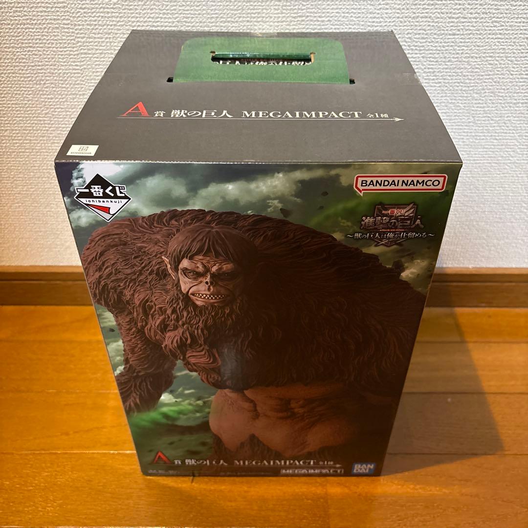 進撃の巨人 一番くじ A賞 獣の巨人 MEGAIMPACT フィギュア