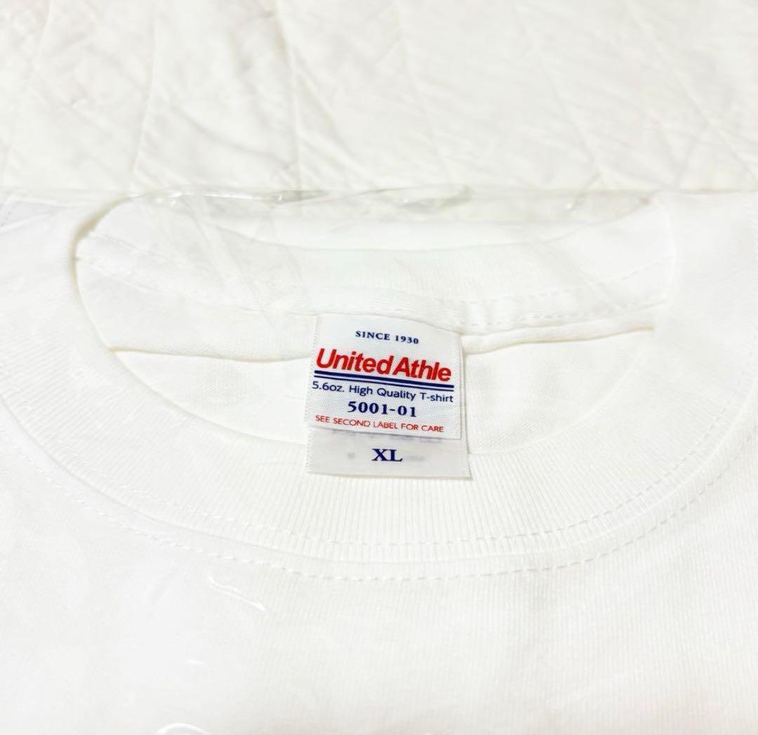 ♦︎新品未使用・未開封品♦︎フラカン・スピッツ限定コラボグッズTシャツ♦︎XL♦︎白♦︎