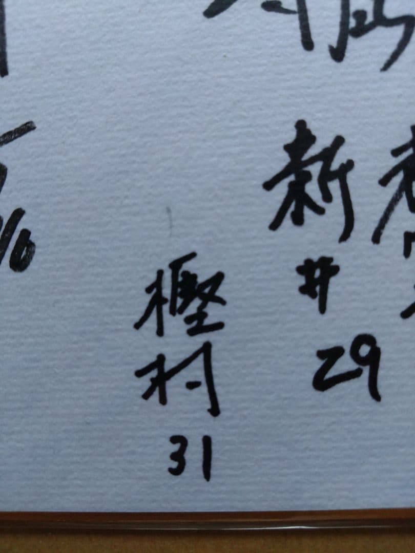 龍神NIPPON 直筆サイン色紙