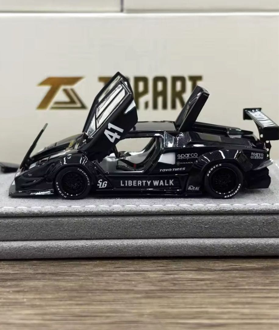 TopArt ランボルギーニ カウンタック LBWK（ブラック）