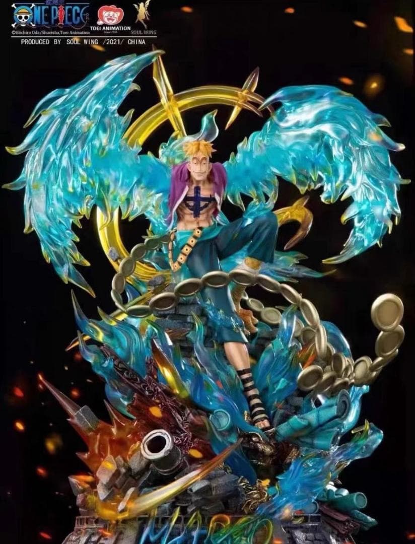 ワンピース SoulWing マルコ ガレージキット ガレキ スタチュー