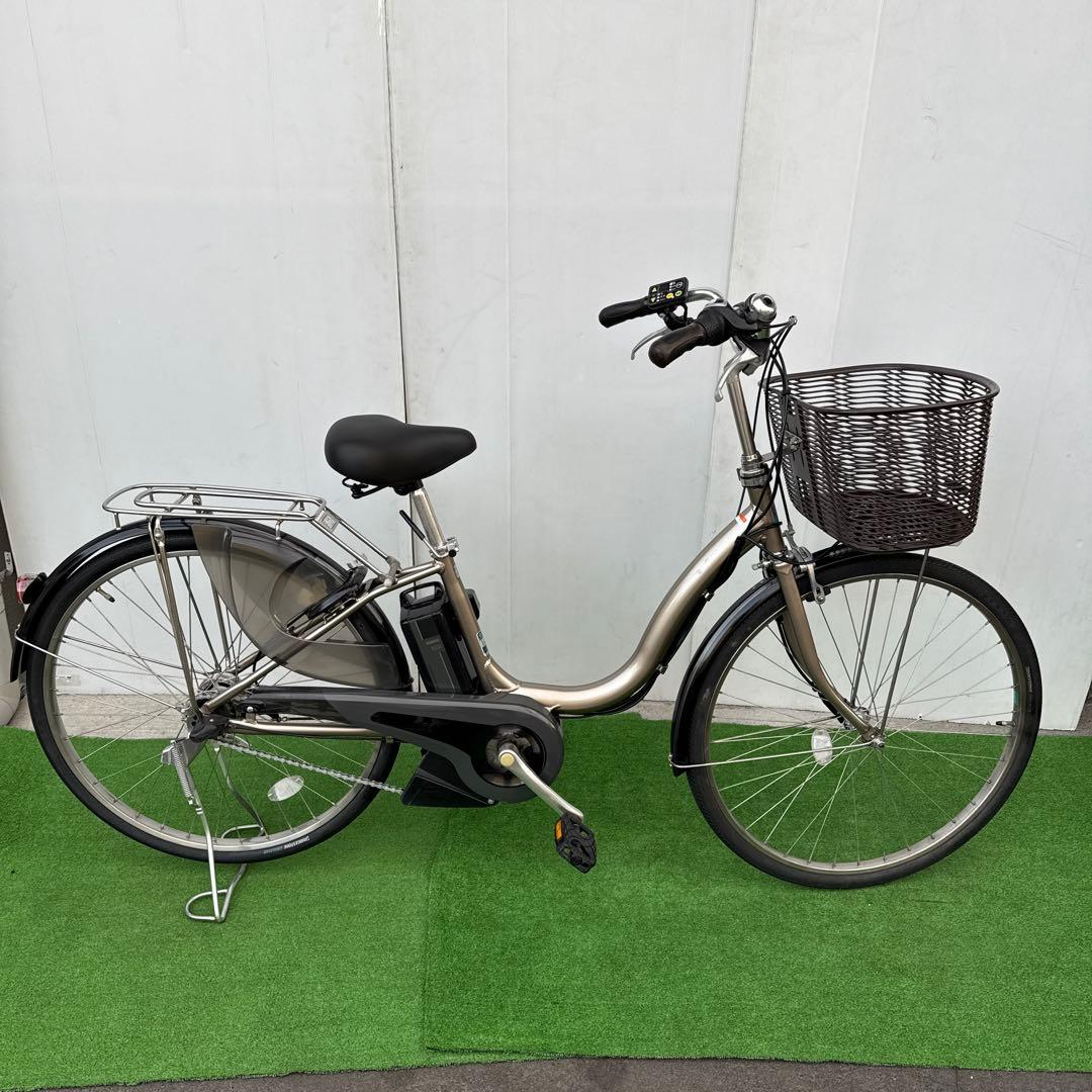 YAMAHAヤマハ電動アシスト自転車26インチ 12.3Ah ゴールド